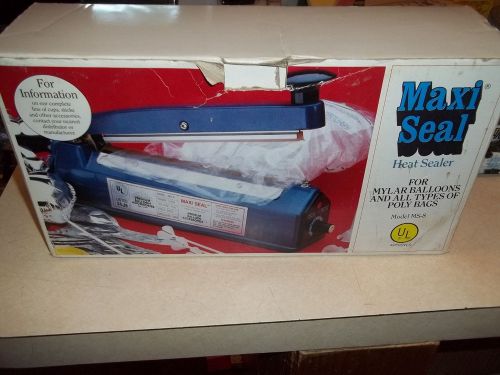 MAXI SEAL Heat Sealer for foil balloons and all types of poly bags