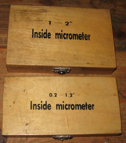 Inside Micrometer Gages Lot