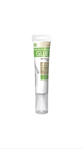 GE 2.8 oz Clear Premium Silicone Household Glue Glue And Sealant GE280