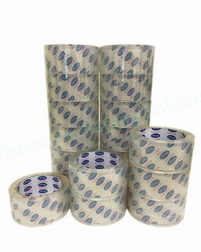 18 rolls 55yd 2.6mil thick super clear top heavy duty box packing storage tape for sale