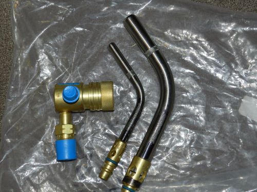 TurboTorch R-LP Propane Regulator one T-3 Tip and one T-5 Tip for LPG OR MPS gas