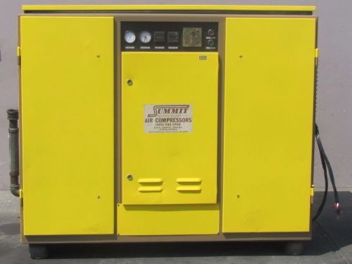 Kaeser 40 hp rotary screw air compressor bs-50 460v 3 phase for sale