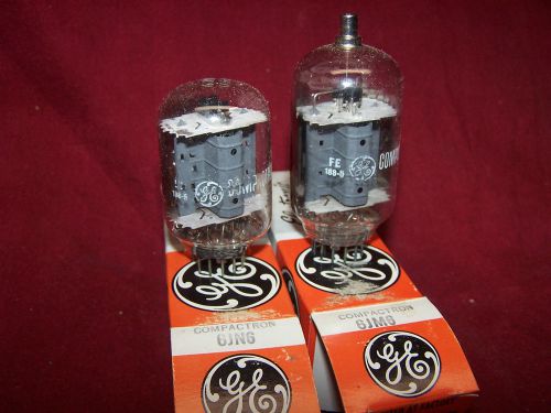 Vintage GE General Electric 6JM6~~6JN6  NOS vacuum tubes