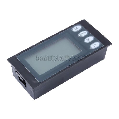 20a digital power meter kwh time watt voltmeter ammeter with lcd backlight for sale