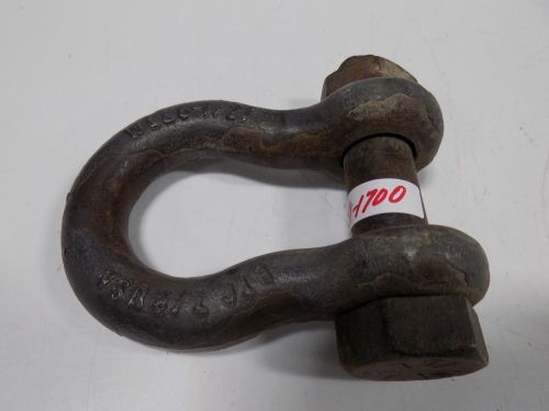 Bic 7/8&#034;  usa  wll 6-1/2&#034;t bolt shackle clevis for sale