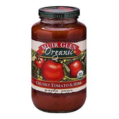 Muir Glen Pasta Sauce Tomato and Herb - 26 ounce -- 12 per case.