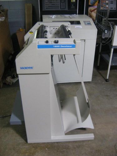 MOORE 1200 Decollator Forms Seperator - good condition