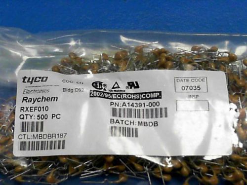 220-pcs fuse tyco rxef010 010 for sale