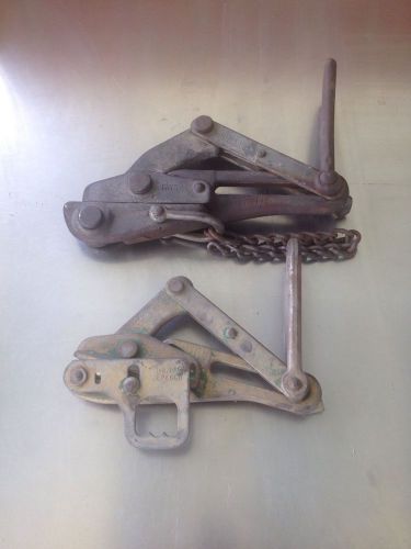 M.klein &amp; Sons Strand Grips Chicago USA Wire Cable Puller