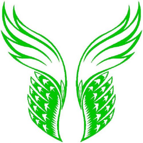 30 Custom Green Mystical Wing Art Personalized Address Labels
