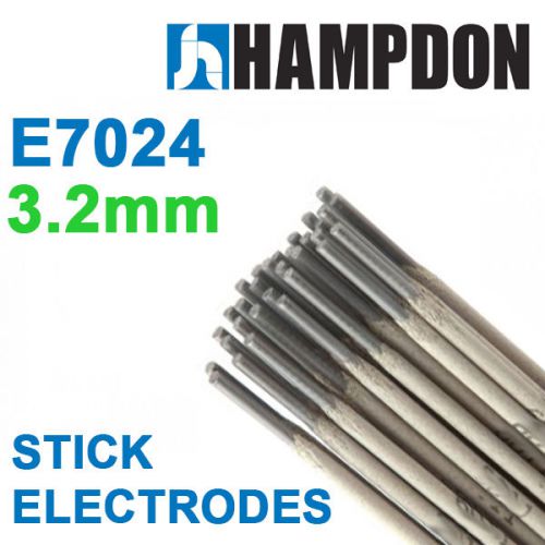 3.2mm stick electrodes - 400g pack -  e7024 - low hydrogen -  welding rods for sale