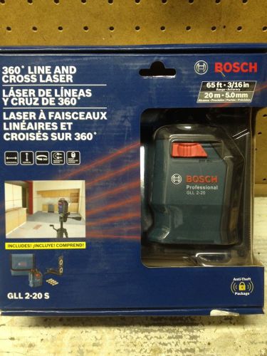 Nib Bosch 360 Line And Cross Laser Model Gll 2-20 S