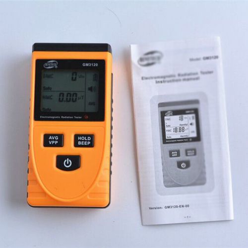 GM3120 LCD Digital Electromagnetic Radiation DETECTOR EMF Meter Dosimeter Tester