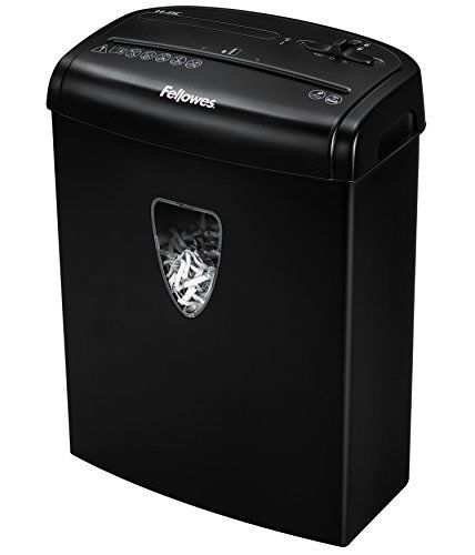 Fellowes Powershred H-8C 8-Sheet Cross-Cut Paper and Credit Card Shredder with