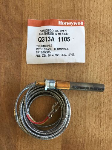 Honeywell q313a 1105 750mv thermopile 75&#034; generator gas fireplace boiler for sale