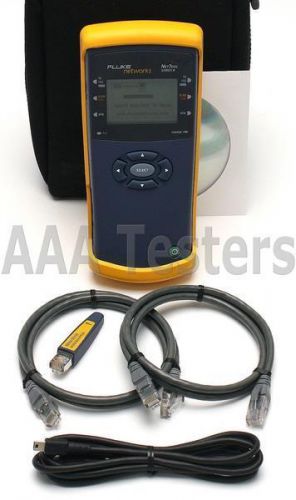 Fluke networks nettool 10/100/1000 series ii inline network tester w/ voip dicom for sale