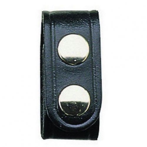 Bianchi 26454 patroltek belt keeper plain black w/chrome snaps for sale