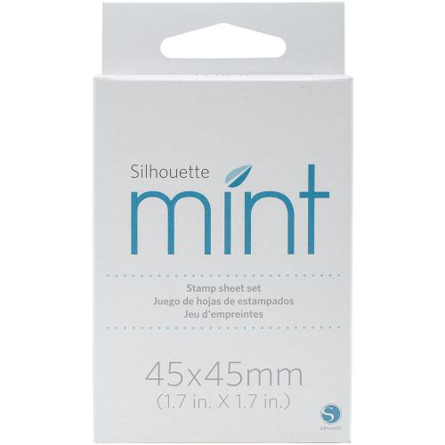 &#034;Silhouette Mint Stamp Sheets 1.75&#034;&#034;X1.75&#034;&#034; 2/Pkg- &#034;