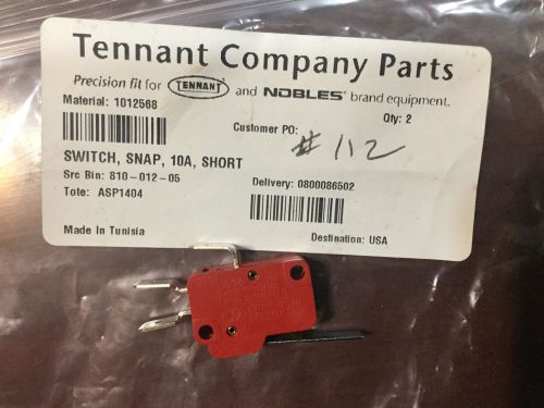 SNAP SWITCH FOR TENNANT AND NOBLES