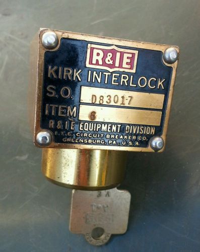 One kirk-key interlock lock with ket for sale