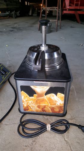 Server Nacho Cheese Fudge Pump Dispenser Supreme Rethermalizer FSPW-SS Warmer