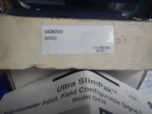 ACTION INSTRUMENTS G438-0000 ULTRA SLIMPAK SIGNAL CONDITIONER AND POTENTIOMETER