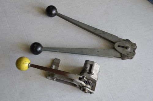 US Made Heavy Duty Steel Strapping Tensioner and crimper Tool