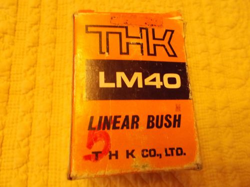 Thk lm40 linear bushing/bearing new for sale