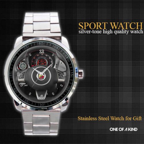 2015 Fiat Steering Wheel sport Metal Watch