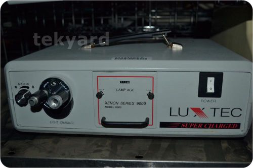 Luxtec fiberoptics series 9000 9300 xenon light source ! (134254) for sale