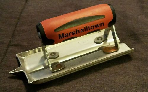 Marshalltown 180D Stainless Steel Hand Groover Masonry Concrete Cement
