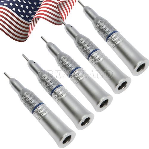 5PC NSK Style Dental Slow Low Speed Straight Handpiece E-Type USA STOCK