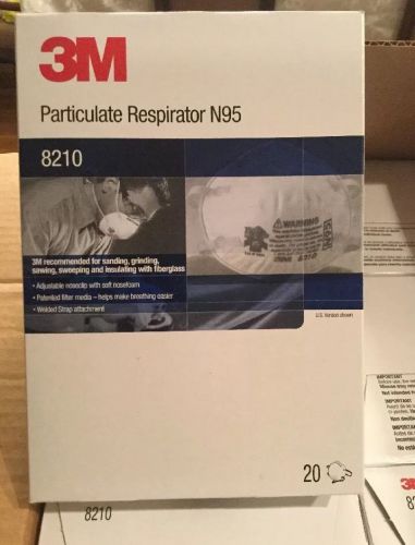 3M 8210 Particulate N95 Respirator Full Case with 160 masks
