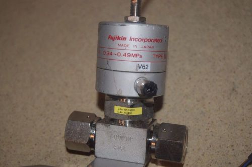 @@ fujikin inc. semiconductor valve 316l  n.a. o.p. 0.34~0.49mpa for sale