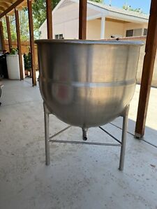 80 Gallon Stainless Steel Jacketed Kettle