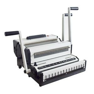 Multi-functional 2 IN 1 Wire And Spiral Binding Machine