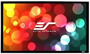 Elite Screens Sable Frame 85&#034; Diagonal 2.35:1 Sound Transparent Perforated Weave