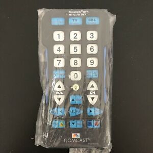 RT-U27B SIMPLICITY DVR UNIVERSAL REMOTE With Large Illuminated Buttons COMCAST