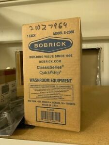 Bobrick® ClassicSeries™ Vertical Folded Paper Towel Dispenser W/Tumbler Lock, St