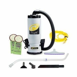 ProTeam - 107146 Commercial Backpack Vacuum, QuietPro BP Vacuum Backpack with...