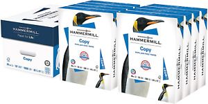 Hammermill Printer Paper, 20 Lb Copy Paper, 8.5 x 11 - 8 Ream (4,000 Sheets) - 9