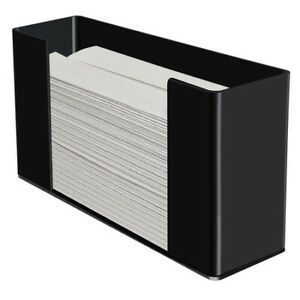KANTEK INC. AH190B Acrylic Paper Towel Dispenser Black