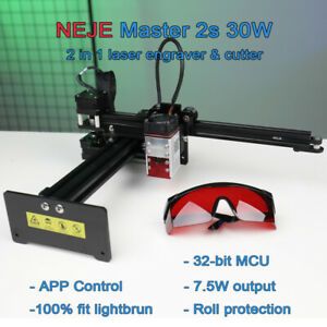 NEJE Master 2S 30W 2in1 Laser Engraving Machine Support Wireless APP Operation