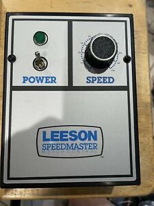 Leeson 174307 Speedmaster Motor Control CUSTOM VOLTAGE 115V New missing box.
