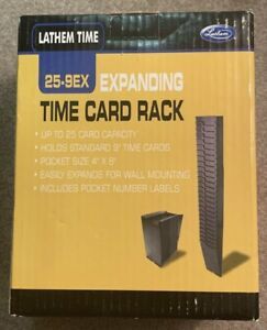 Lathem Time Expanding Time Card Rack Lathem 25-9EX Model brand NEW