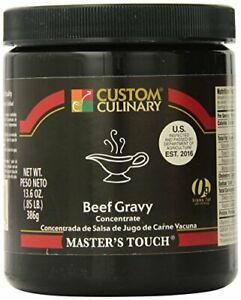 Custom Culinary Master&#039;s Touh  Concentrate, Gravy, Beef, 13.6 Ounce