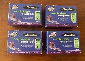 4 Boxes Of Swingline® Genuine Staple Cartridge 30-Sheet Capacity 5000/Box