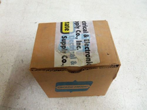 CROUSE-HINDS EAJX36 CONDUIT *NEW IN A BOX*