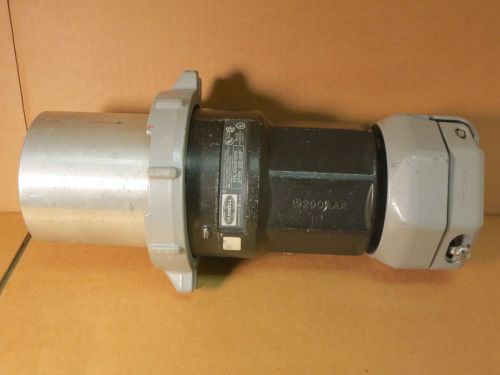 Genuine Hubbell HBL4200PS2W Watertight Insulgrip Plug, 3P4W, 200A 600V, Series 2