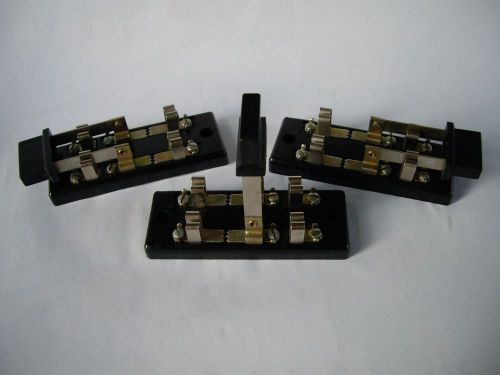 Lot of 3 Vintage Bakelite Electrical Switches for DIY projects or laboratory